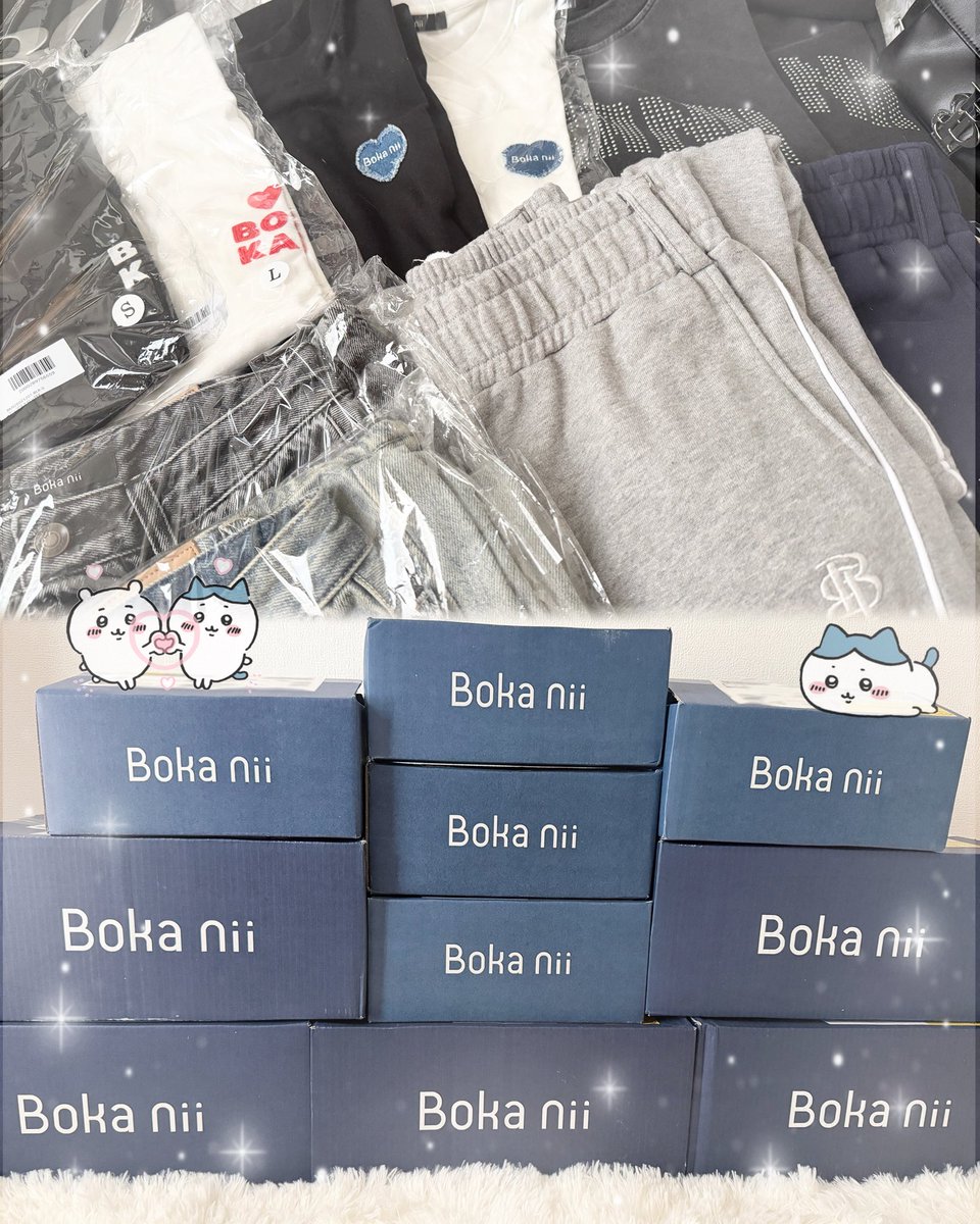 ___pocopo's tweet photo. Bokanii POPUP のお洋服全部到着した- ̗̀📦 ̖́-
毎日Bokaniiのお洋服着ると、今日もお仕事頑張ろう!!って気持ちになる(  ˊᵕˋ  )🩷.°
毎日救われてますありがとう🫶🩵 https://t.co/27lkeTYPag