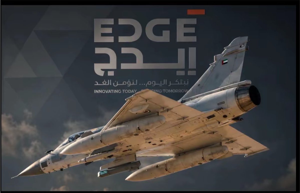 Mbz_AXD's tweet photo. #الامارات :  ميراج 2000-9 الإماراتية

أصبحت مزودة بذخيرة 32- Thunder الذكية من هالكون (EDGE) ، لتحويل القنابل التقليدية إلى ذخائر دقيقة قادرة على إصابة الأهداف الثابتة والمتحركة بدقة عالية. ومع دمجها بحاضنة الاستطلاع والاستهداف، تستطيع اكتشاف الهدف وتعقبه وتدميره في طلعة واحدة 🇦🇪🚀☢️

#الرمز_الدولي:971+ 🫡