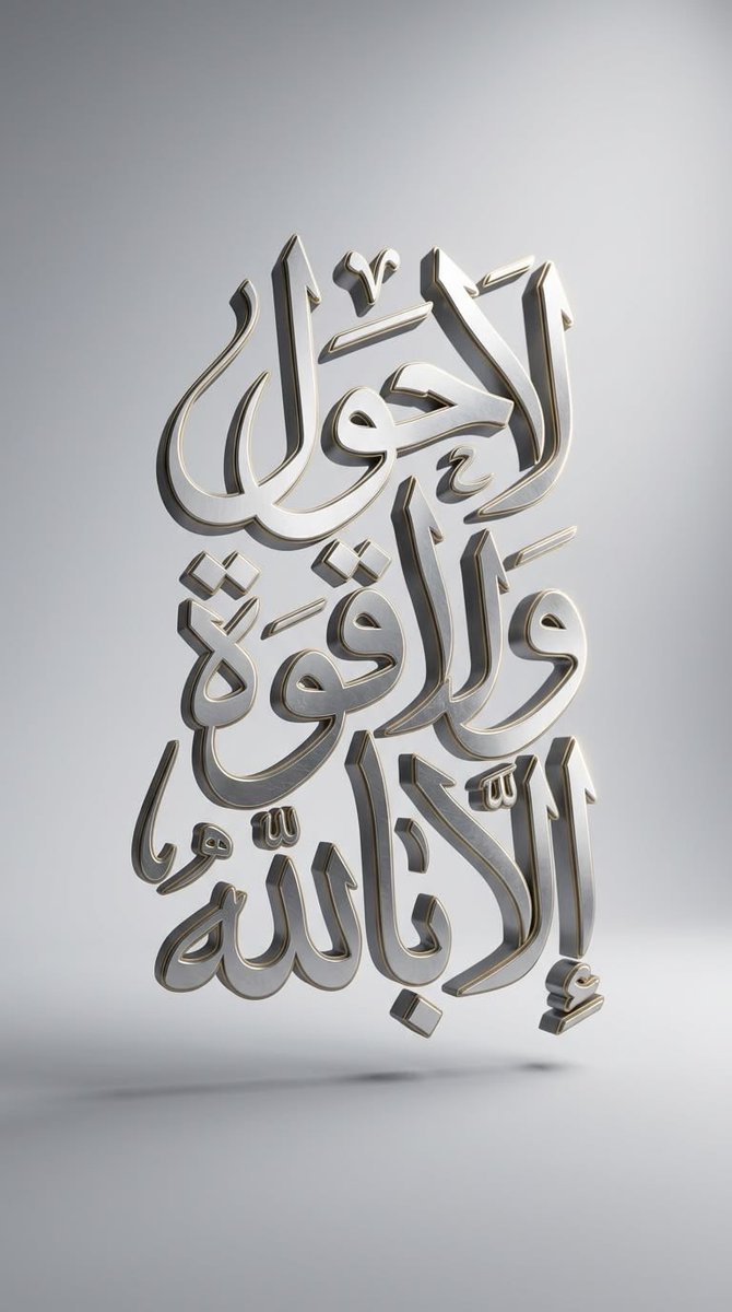 ya_allah_2's tweet photo. - لَاحَوْلَ وَلَا قُوَّةَ إِلَّا بِاللَّهِ الْعَلِيِّ الْعَظِيمِ

كنز من كنوز الجنة، وباب للتسليم والتوكل على الله، وتفريج الكروب .. https://t.co/kCdApP5a19