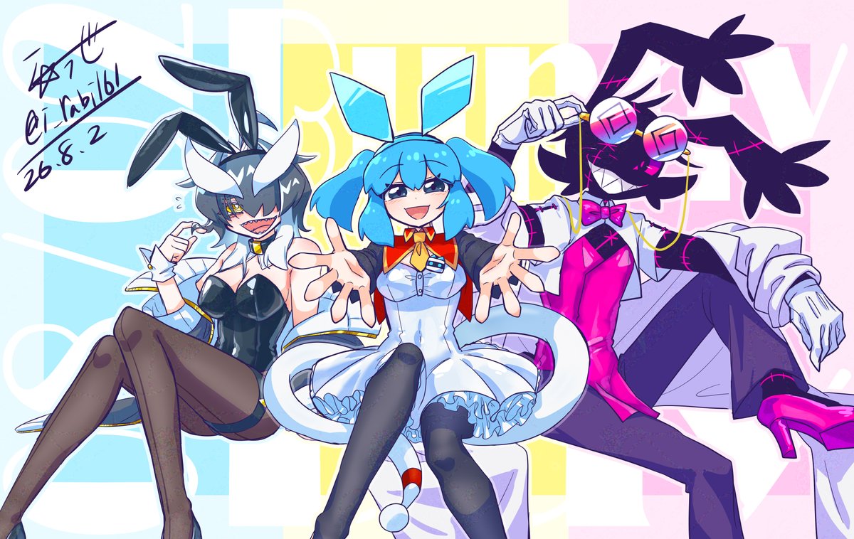 i_rabi161's tweet photo. #バニーの日 できましたー！
さっくり描くとは何だったのか……兎も角、リクエストありがとうございました～！ https://t.co/0QUEDpYA0A