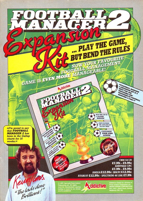 KevinToms's tweet photo. The official Expansion Kit for Football Manager 2 allowed you to customise player names and leagues!
#KevinToms #FootballManager #RetroComputers #HomeComputers #Microcomputers #80sComputers #PersonalComputer #RetroPC #UKComputers #UKRetro https://t.co/NJwASmgkup