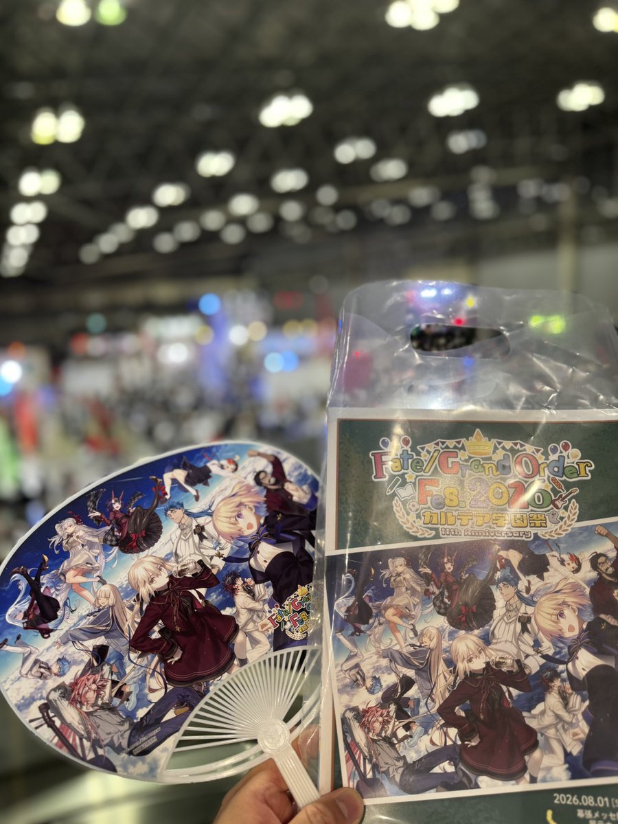 otayahiijuf's tweet photo. FGOフェス 
Fate/Grand Order Fes.2026 
カルデア学園祭 〜11th Anniversary〜

お邪魔してきました！
改めまして11周年おめでとうございます㊗️

#FGO
#FGO11周年 
#FGOカルデア学園祭 https://t.co/Uj2AN58GeA