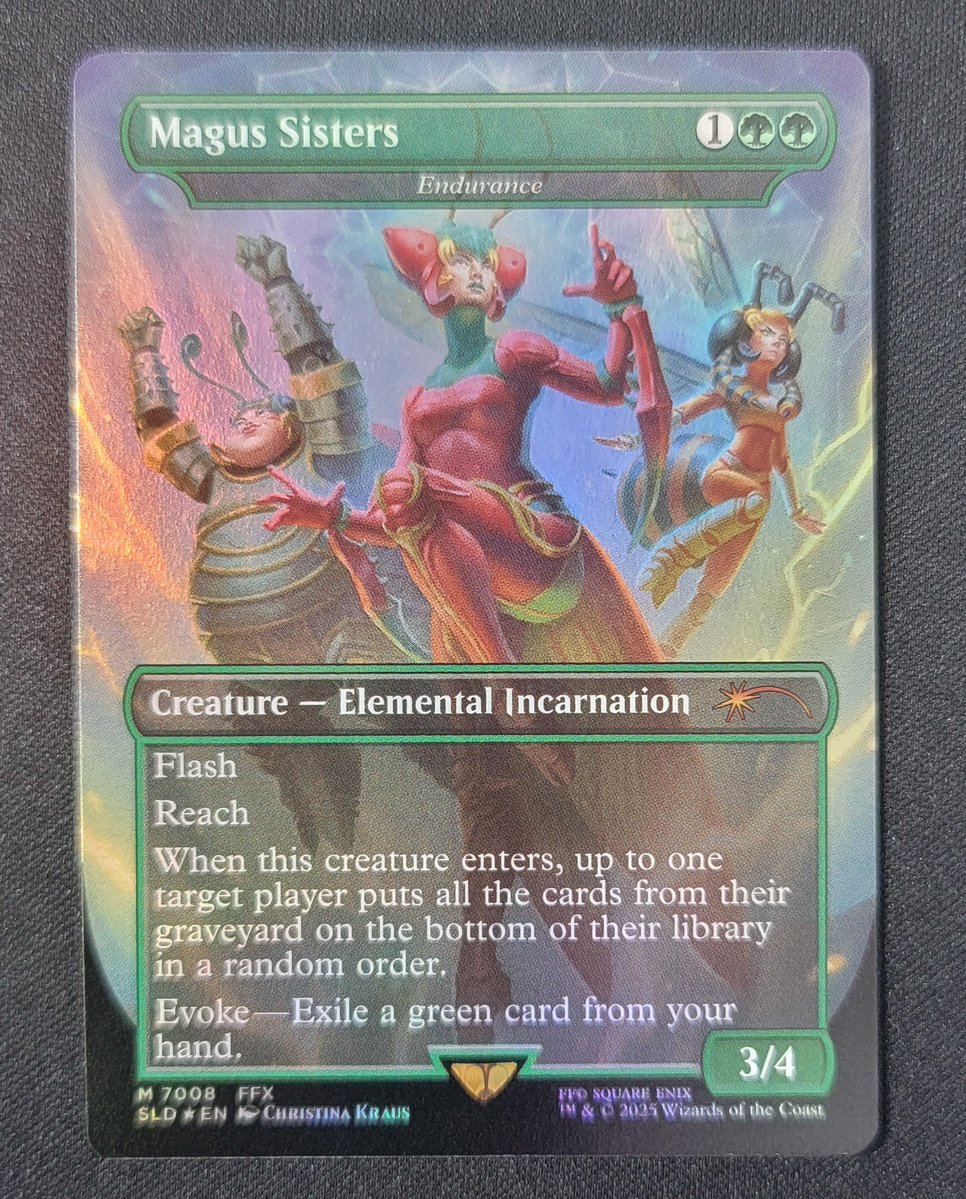 A*s様 MTG【ボーダーレス】メーガス三姉妹/Magus Sisters【Fo 商品情報】 Secret Lairコーナーに 【Foil】□ボーダーレス