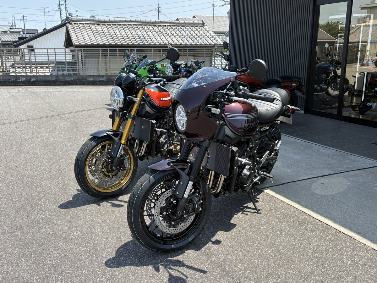 TNaka075's tweet photo. バイクをメグロK3からZ900RS coffee に買い替えて、本日納車でした

#バイク乗りと繋がりたい https://t.co/opLmyUaoWT