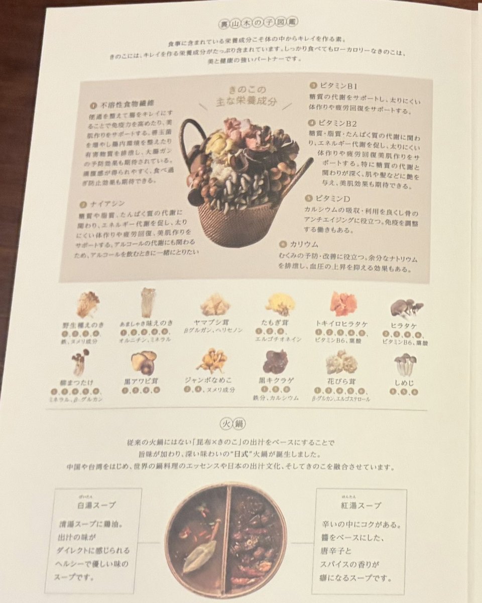 gourmet_nagoya's tweet photo. 名古屋駅前にオープンしたキノコ料理専門店『裏の山の木の子』

種類豊富なきのこ火鍋、えのきフライなどをおしゃれ空間で味わうことができます https://t.co/D7G2y7rkLJ