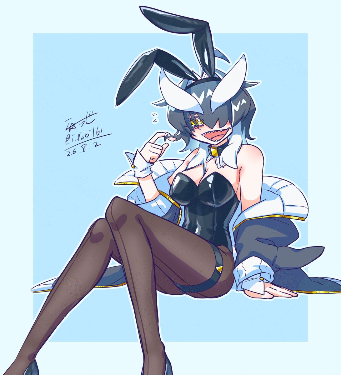 i_rabi161's tweet photo. #バニーの日 できましたー！
さっくり描くとは何だったのか……兎も角、リクエストありがとうございました～！ https://t.co/0QUEDpYA0A