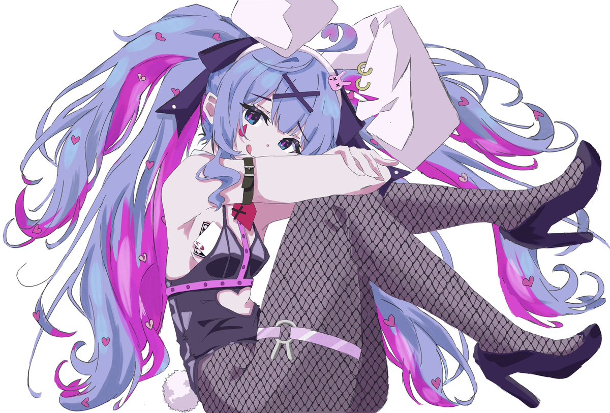 8月2日はバニーの日らしいので…(再掲 #バニーの日 #初音ミク #ラビット