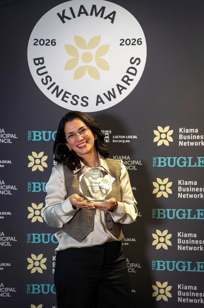 gulcintopel's tweet photo. On to the next one… ✨
Feeling incredibly grateful and excited for the Illawarra Business Awards. 🤍🏆 https://t.co/aafTPoDkv5