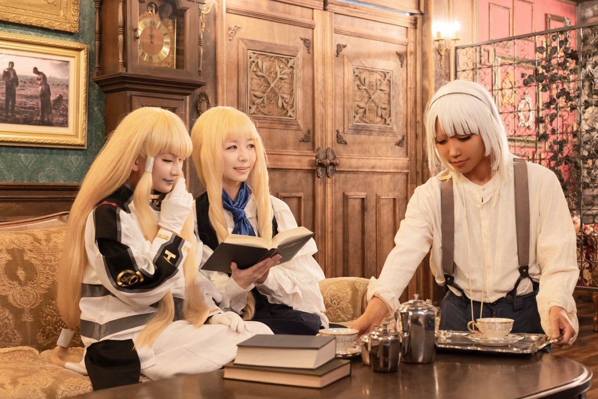 capricornxcos's tweet photo. 💫 ∀ガンダム💫
 Turn A Gundam

ディアナ様:@rrrgggunota 
キエルお嬢様:@hbr_cos17 
ロラン:@capricornxcos 

📷@Jinkurou1

#0416月と地球のKPお茶会 https://t.co/L4JDpWrn3r