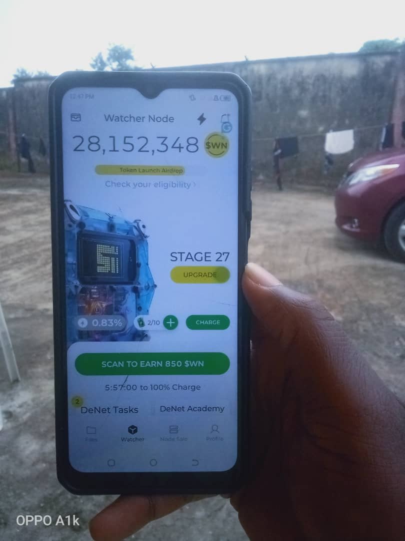 Anabel_2019's tweet photo. #watcherseverywherehashtag, tag @DeNetPro Festac Town Lagos,Nigeria. Watcher Node is a very interesting and reliable project. What are you waiting for Join the project today. https://t.co/KzmYlVbk6e