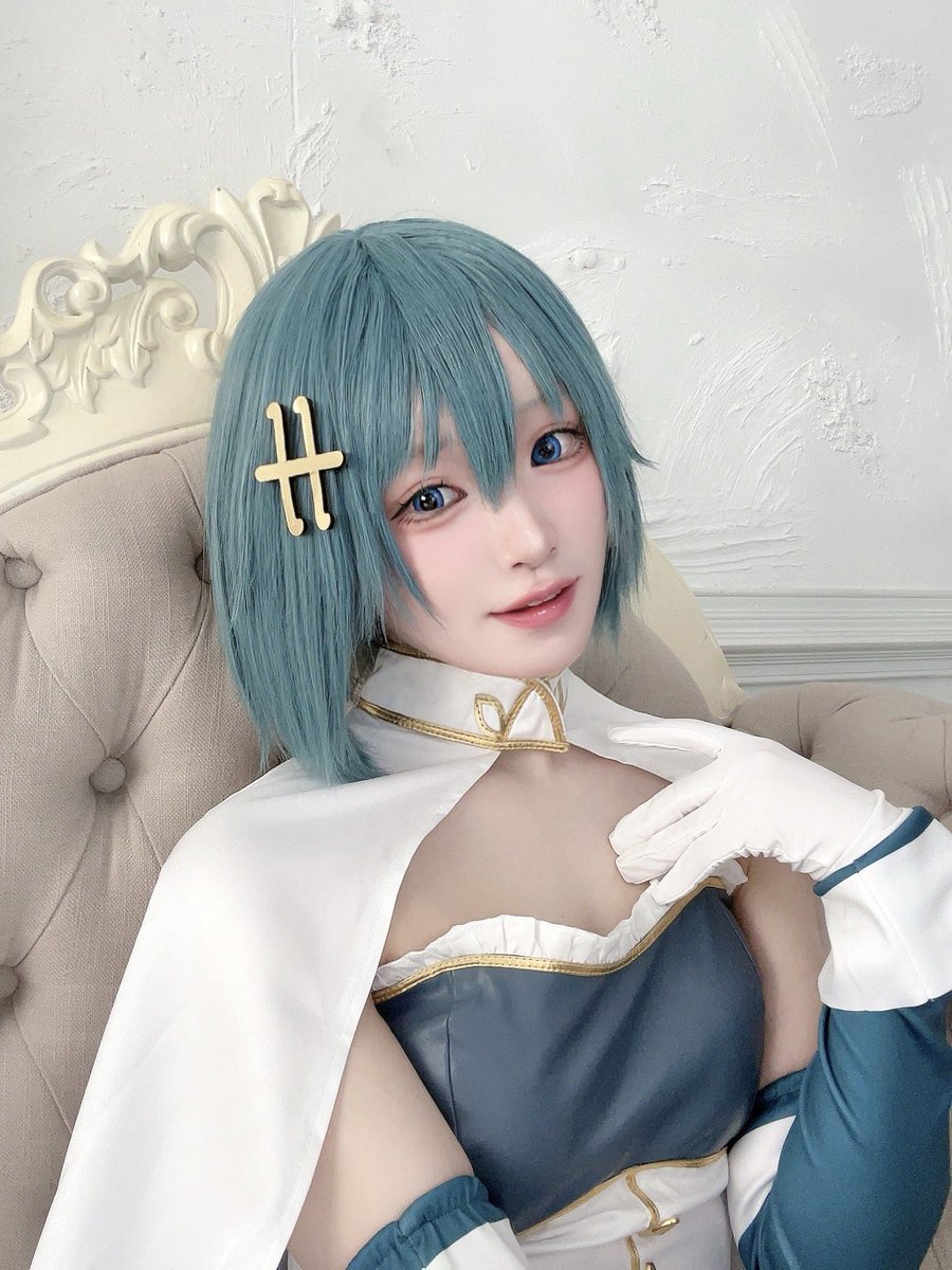 momonokira's tweet photo. 最高のまどマギ併せに美樹さやかで参加させていただきましたー！！🩵
#最強魔法少女併せ0802 https://t.co/829IFB9UXw