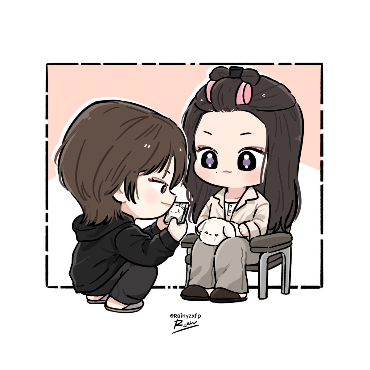 Rainyzxfp's tweet photo. พาหนุ่มตี๋ไปหาบี๋ผม

#EmiBonnie https://t.co/L2wzifGbjN