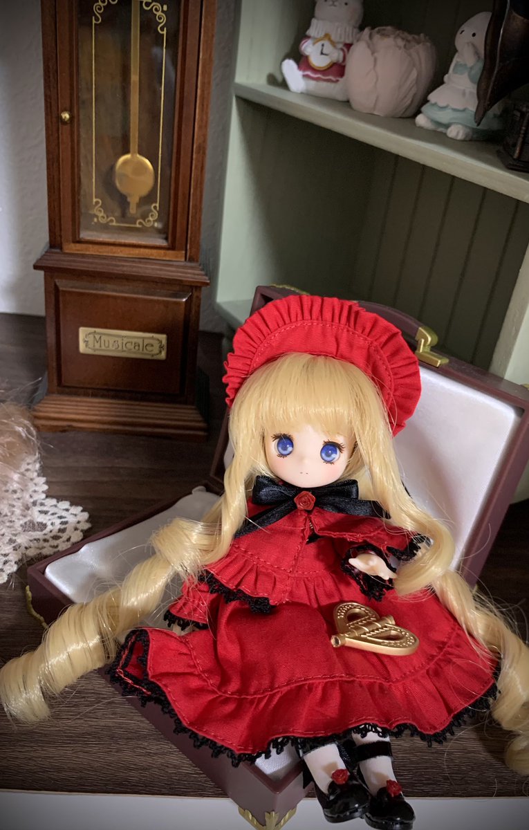 dollcoto's tweet photo. ピコ真紅ちゃん！小さくてもキリッと美しく、とても真紅ちゃん！可愛い！😍💕 https://t.co/P4tBVRrCqL