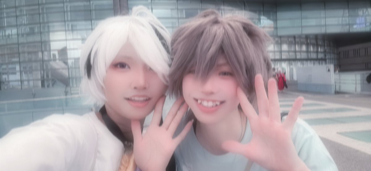 Re_ru_ga's tweet photo. 結構前に離脱しました〜

交流してくださったコスプレイヤーさん！カメラマンさん！ありがとございました🫶💕✨ コスサミ超楽しかったです✨️✨️✨
ありがとうございました🥺💗 https://t.co/pfpenF3VBC