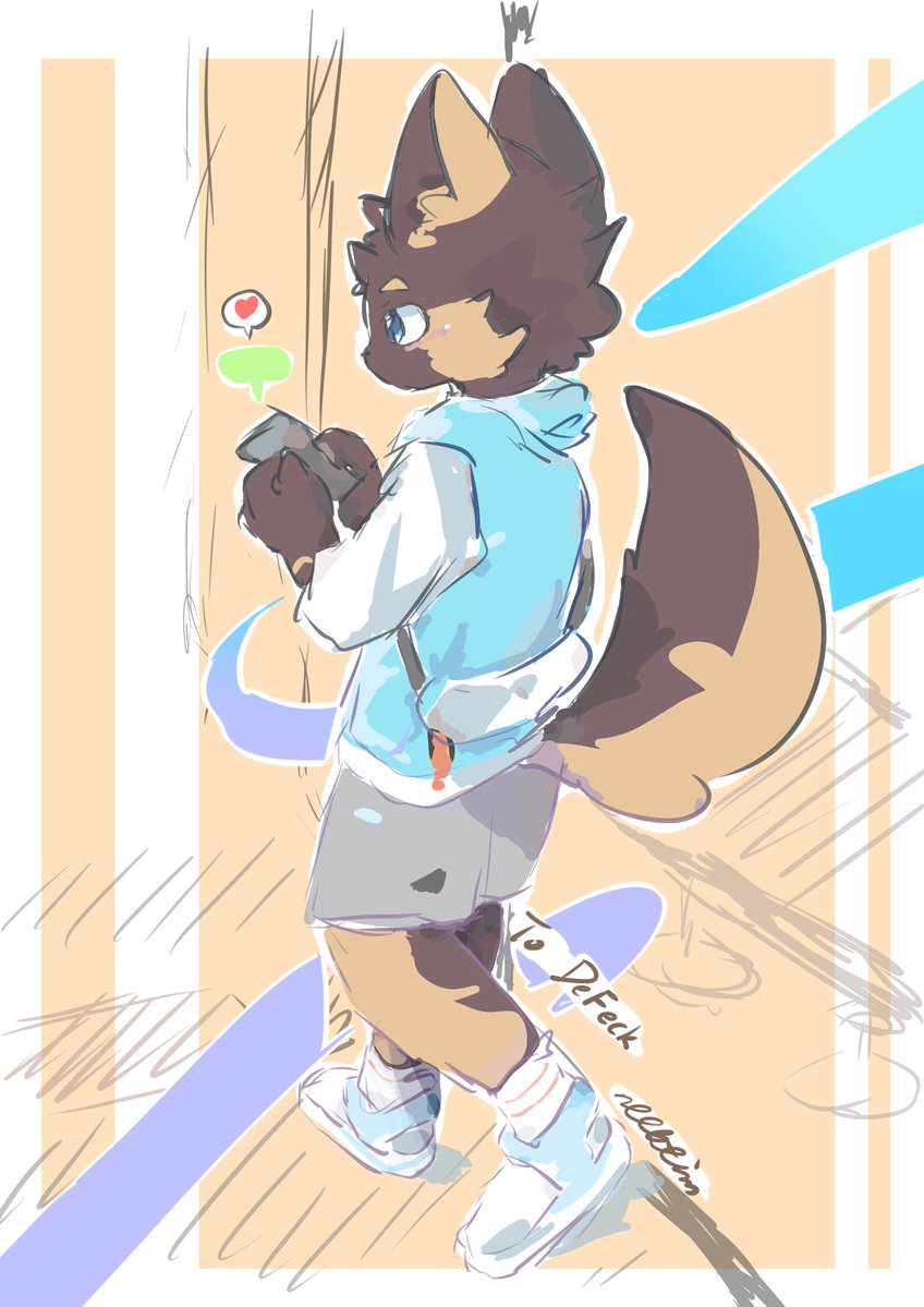 songxuyao24's tweet photo. #furryㅤㅤㅤ 
#獣人
速写，给 @A_DeFeck_T https://t.co/COAz3HJcsi