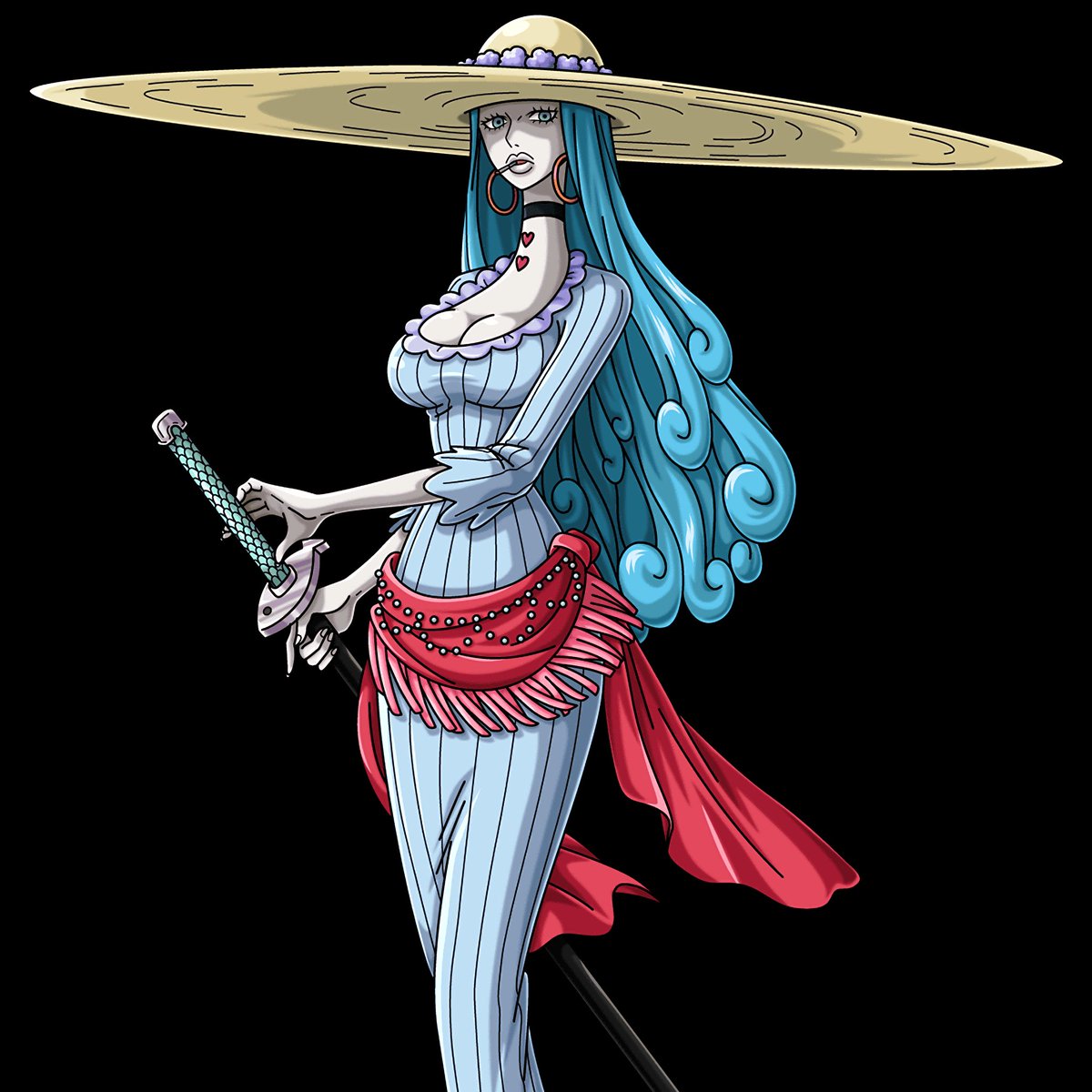 DazzieOnePiece's tweet photo. One of the most underrated female designs in the entire series; Charlotte Amande!✨🔥 https://t.co/2R0UxrCXVX