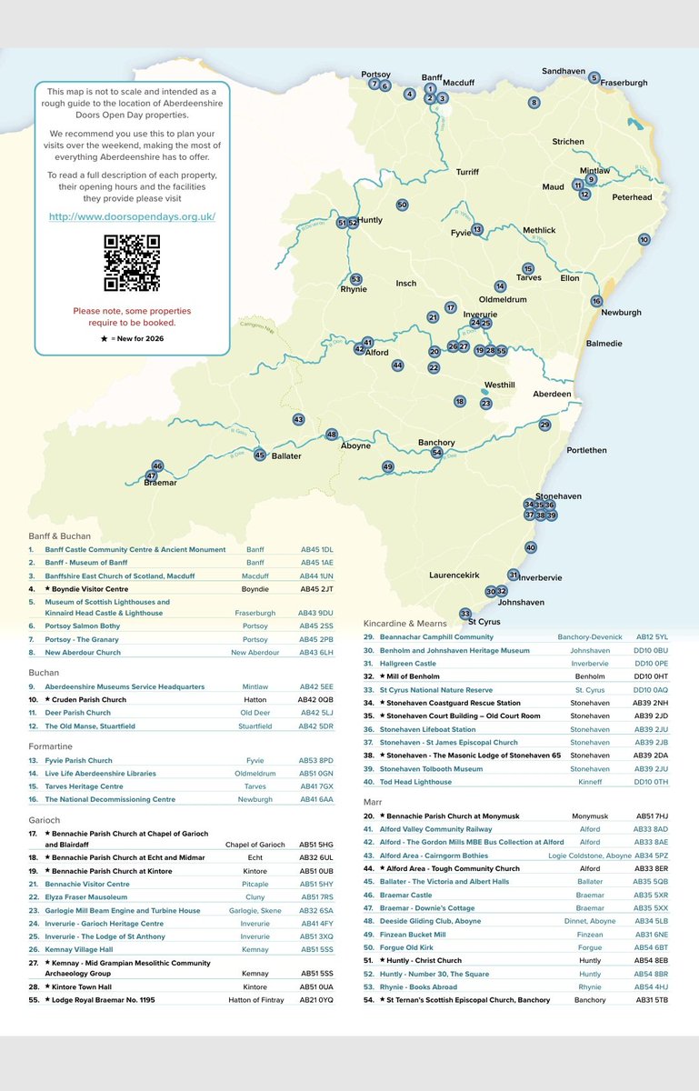 discovercullen's tweet photo. Unlock the doors to some of Aberdeenshire’s most remarkable buildings this September as Doors Open Days returns with an exciting programme of venues to explore.
Find out more: https://t.co/bh4weEe07X
#DoorsOpenDays #Aberdeenshire #History #Heritage #VisitABDN #VisitScotland https://t.co/nk7AWum26V