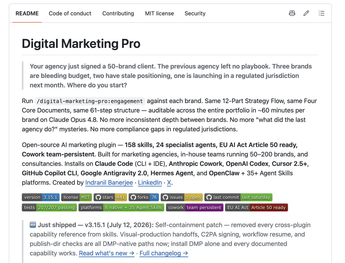 Digital Marketing Pro: 브랜드 포트폴리오의 마케팅 전략을 표준화하기 위한 오픈 소스 (open source) 플러그인 대표 이미지
