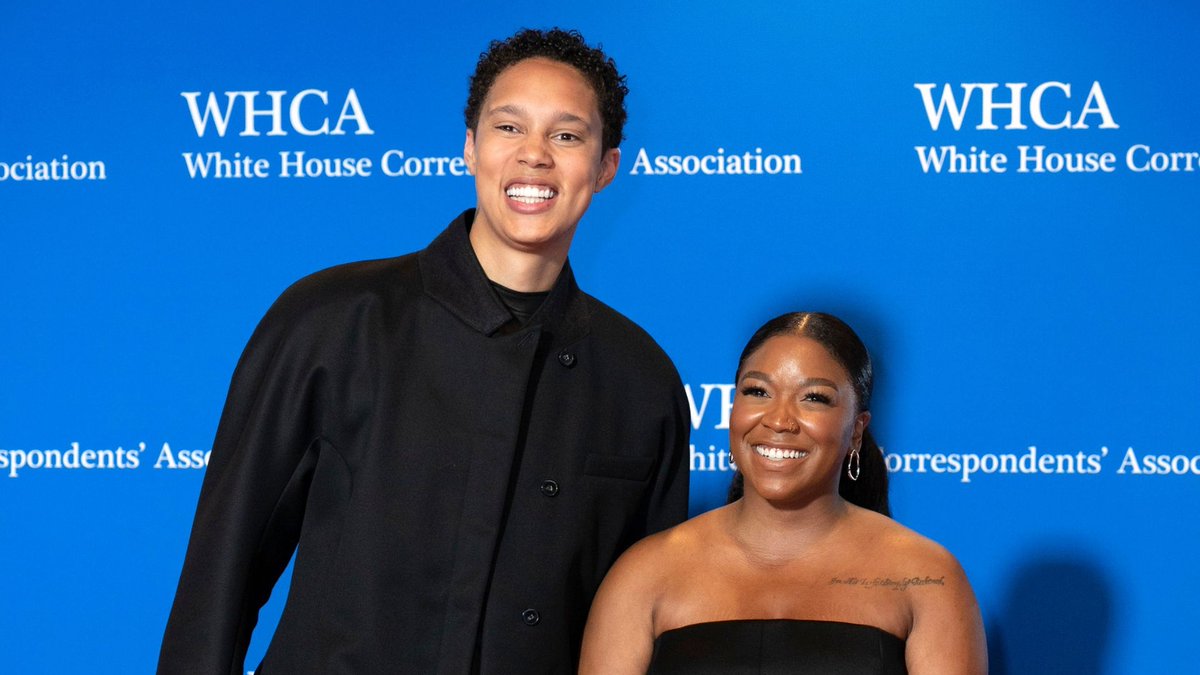 ABC7NY's tweet photo. Brittney Griner files for divorce from wife Cherelle Griner https://t.co/6581ijSDql https://t.co/QJxyGvQiH2