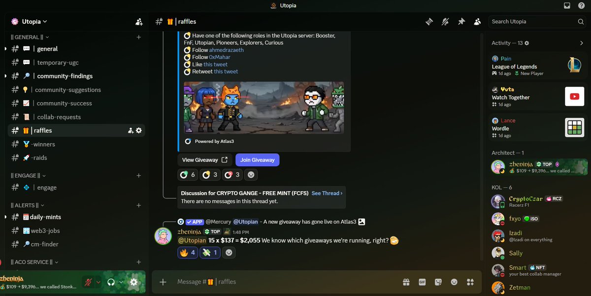 zheninjaweb3's tweet photo. Mineboys: $43 → $233 
Broker Punks: Free → $137 
StonkBrokers: $10,000+  

every single one was called before mint or very early in @UtopiaWeb3AG 

join: https://t.co/Trs1p4qVGb https://t.co/9UPyn6Ui46