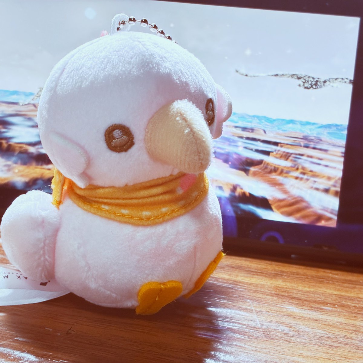 aion4102lite's tweet photo. レアくんのぬいキーホルダーをお迎えしました🍖
うきうきマリンやカンファレンスのグッズと共に到着。
これからよろしくぅ

 #SPINNIESスナップ https://t.co/FIpQqvnAtJ