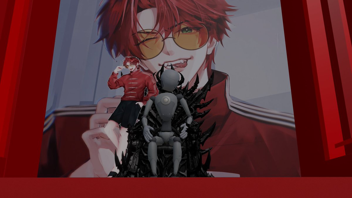 yudeanVT's tweet photo. Sang Robot yang bernama Yuu Dean telah terduduk di throne untuk menjadi penguasa sementara. https://t.co/kzenyJhjco