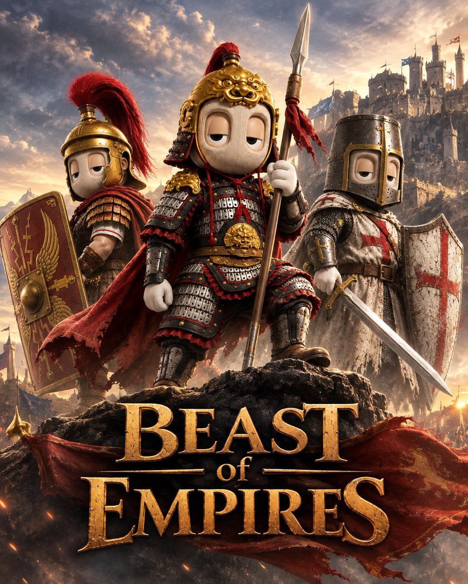 ken_candyken's tweet photo. For a game I think this could be one of the legendary game too
Welcome my BEASTs of Empires
#AKCB
#BeastCreativeLab
@akidcalledbeast https://t.co/wOfNL9WiIq