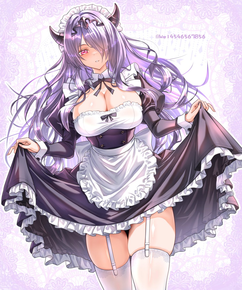 Wade1559801741's tweet photo. メイド衣装のカミラお姉さま💖
いろいろ凄くてドキドキしてしまいますね🥰お給仕されたいです。甘えたいです…💕 https://t.co/Pha73LEu9B