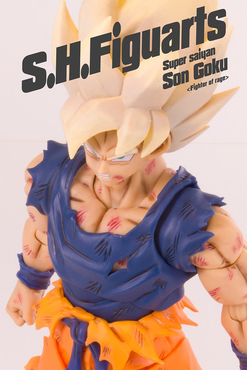 soichiro_hobby's tweet photo. S.H.Figuarts 超サイヤ人孫悟空〈怒りの戦士〉
髪リペイント&amp;ダメージ塗装版
引きよりアップの方が需要ある？
#ドラゴンボール
#SHFiguarts https://t.co/7xMz5EFfMS