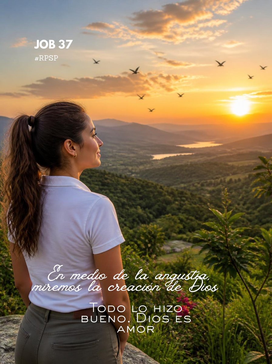 RadioyTvFaz's tweet photo. #Job37
5 Por su voz hace Dios cosas maravillosas, cosas grandes que no comprendemos.

Si el ser humano entendiera la grandeza de Dios, otro sería el mundo y la vida de cada persona. Dios es maravilloso. 
#rpsp
#PrimeroDios
#RID https://t.co/JfkN3jfc26