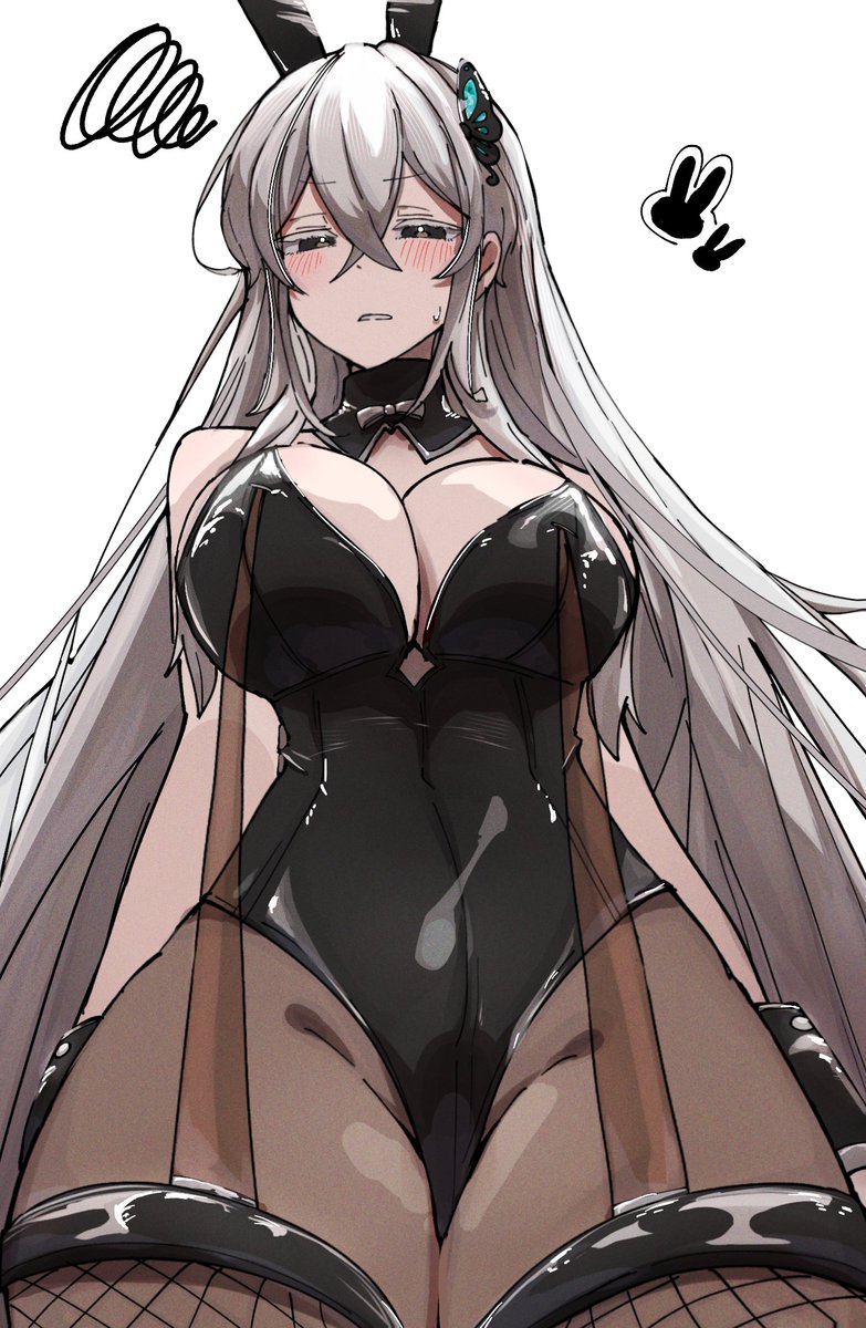yudofuhiyayakko's tweet photo. エキドナ バニーの日🐰
 #リゼロ  #rezero https://t.co/1VhCn8yE3m