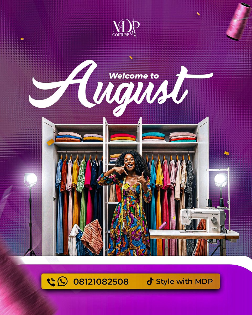 NmCreativii0rc's tweet photo. Happy new month 🎉🎉

Celebrating a new month with amazing brands! 😁🎊 Let’s make this August unforgettable for your business.

Designed by Nîmî Creativity#HappyNewMonth #August2026 #NimiCreativity #GraphicDesigner #BrandIdentity #GraphicDesign #FlyerDesign #LogoDesigner #Visual https://t.co/y2sISPEUSo