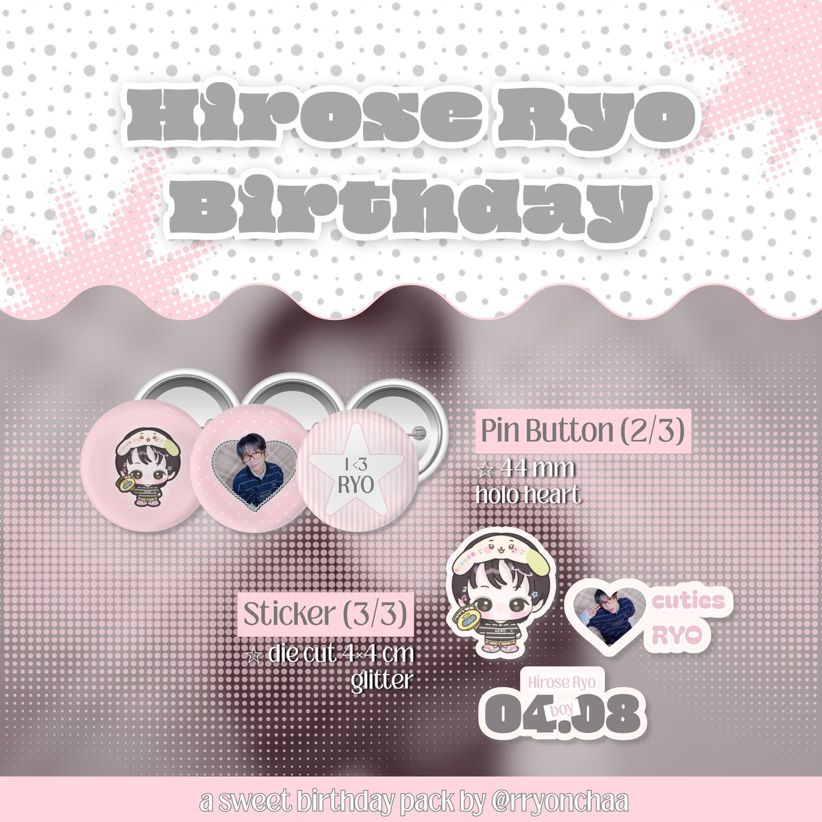rryonchaa's tweet photo. Ryo Birthday Freebies by @rryonchaa 

♡°• ​chibi art by @chawrming

​How to claim:
​☆ sayang ryo!!
​☆ RT &amp; Like
​☆ claim via 🍊 (no rf)
​☆ 7.7 | 19.48 WIB
☆ limited!!

​🔗 Link: TBA

#료 #RYO #リョウ https://t.co/Zy5uQHRaC1