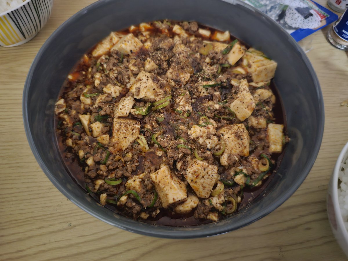 zekka9mm's tweet photo. 麻婆豆腐食べたくなった https://t.co/4hRVqjPTpL