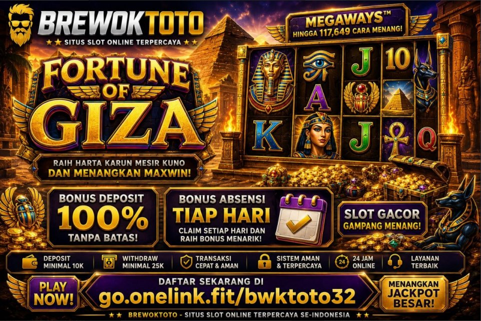 dmbtxbwk's tweet photo. 🏺👑 FORTUNE OF GIZA siap membawa kamu menjelajahi harta karun Mesir kuno dengan peluang MAXWIN yang luar biasa! ✨💰

Minimal Deposit 10K🔥
🤑 Bonus Deposit 100%
📅 Bonus Absensi 

agent togel viral ❤️︎
claim BONUS nya sekarang..!!🔥🔥
👉 Daftar : https://t.co/0gMtZAtnPt https://t.co/X3beDa4C6K