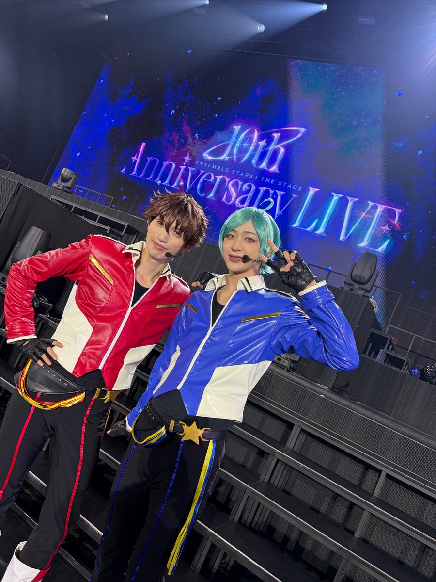 takuma_isawa's tweet photo. 【#あんステ】ふくおかこうえんありがとうございました〜
つぎはよこはまであいましょうね〜🫧

#UNDEAD #流星隊 https://t.co/f7j8euDvGg