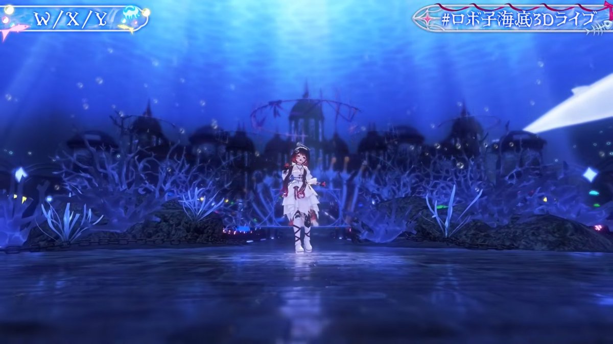 Qrageya's tweet photo. この衣裳がささる！
世界観も好き
#ロボ子海底3Dライブ https://t.co/Y6agpxEqgK