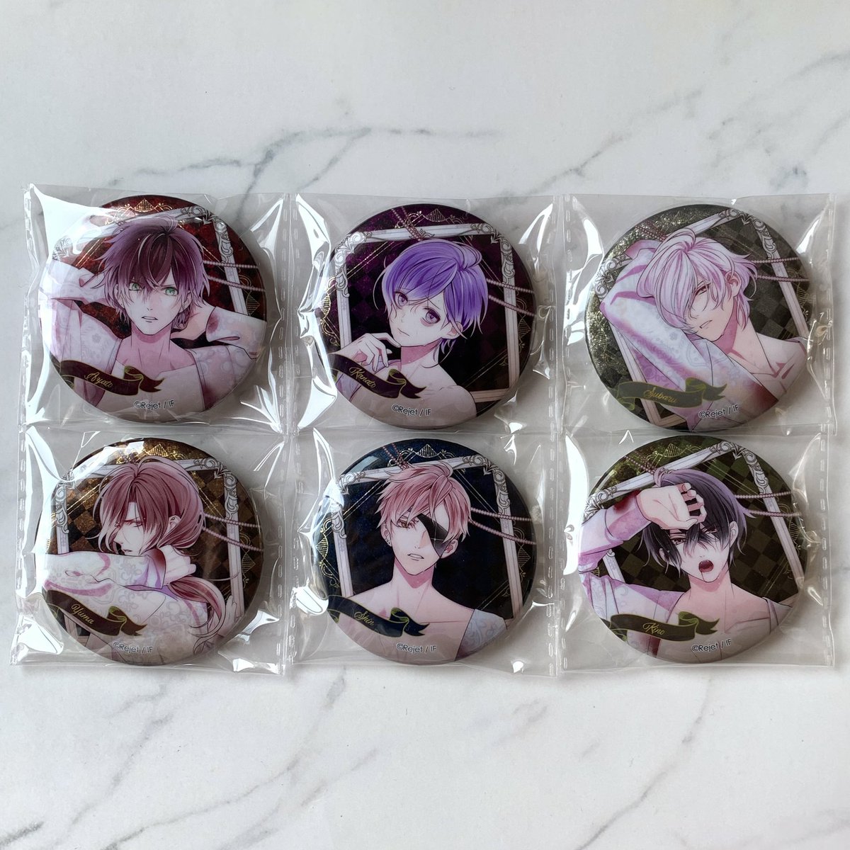 0fVampire's tweet photo. [交換]ディアラバ、DIABOLIK LOVERS More, Purify Blood ホロ缶バッジ

譲→アヤトさん、カナトさん、スバルさん、ユーマさん、シンさん、キノさん

求→カルラさん https://t.co/13wXPGLA6F