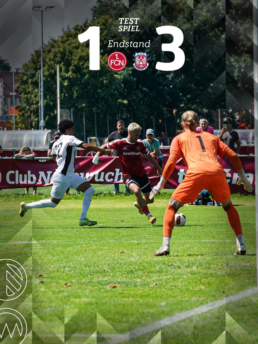 1_fc_nuernberg's tweet photo. Abpfiff - wir unterliegen mit 1:3. 🔚
#fcn | #FCNFSV https://t.co/DpgxoVekdy