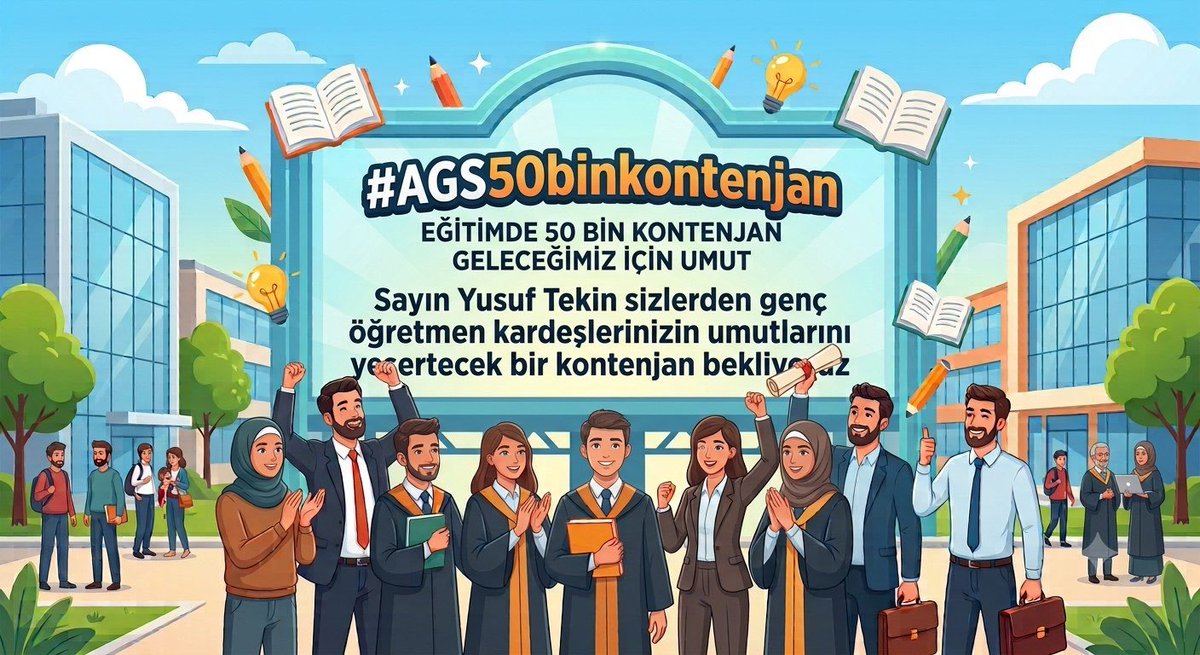 yanlisdeildogru's tweet photo. Çocukların geleceği ertelenemez, öğretmen atamaları da ertelenmemelidir.
#ags50binkontenjan https://t.co/WqAd3NkwNr