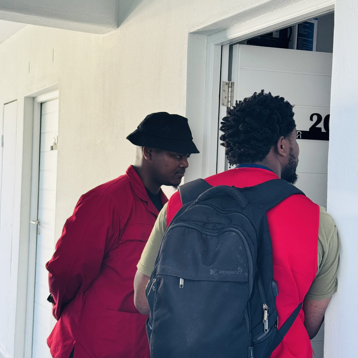 EFFYouthCommand's tweet photo. ♦️Door to Door♦️

It is only through registering to vote, that the youth can have a voice. 

If you do not register, you will not be able to vote on 4 November 2026.

It’s now or never!

#RegisterToVoteEFF https://t.co/yeXj4AYmxg