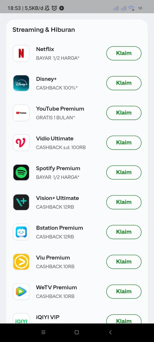 Blimbyng's tweet photo. Jangan lupa claim di gopay kalian gaisss https://t.co/McimokVGLx