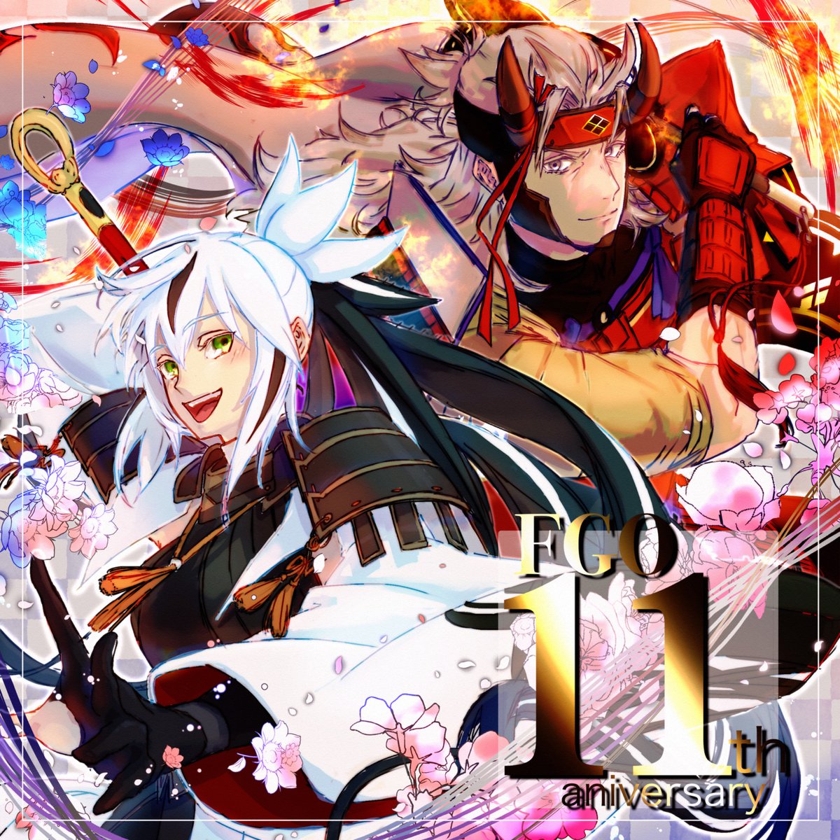 Watatuki_guda's tweet photo. 11周年おめでとう！
#FGO11周年　#FGO11周年メッセージ https://t.co/22xecuTY65