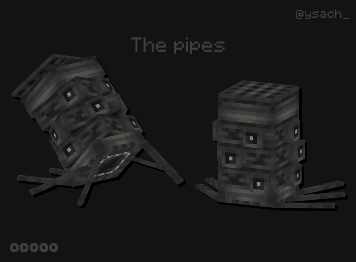 ysach_'s tweet photo. The pipes
#Minecraft #pixelart #blockbench https://t.co/NmRCZuzSPl