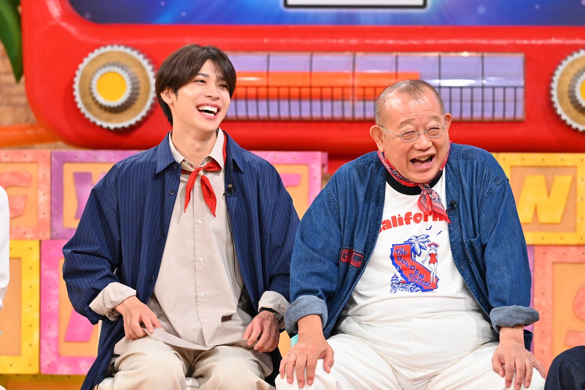 TVGweb's tweet photo. 「ザ！世界仰天ニュース」8/4放送⏰

なにわ男子・高橋恭平、&amp;TEAM・Kの
”かわいい”お祭りの思い出に対抗🏮
「僕もやってましたよ！」

”お肉が大好き”な野村康太は
衝撃の食あたり体験も告白💭
高橋とKと焼肉を食べている時に…

https://t.co/jJ9eyBuSgd

#仰天ニュース https://t.co/q7NvCJF6T1