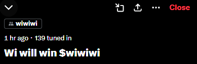 CallMeCeres's tweet photo. 139 people tuned in to the latest solana:3XEe11RMNqNTka33ik2yEmr3siUWmFQWSESP9Ejepump spaces.

Remember, this memecoin isn't even 3 days old. You're not prepared for what's coming.

HODL. https://t.co/CCtPvy3E4n