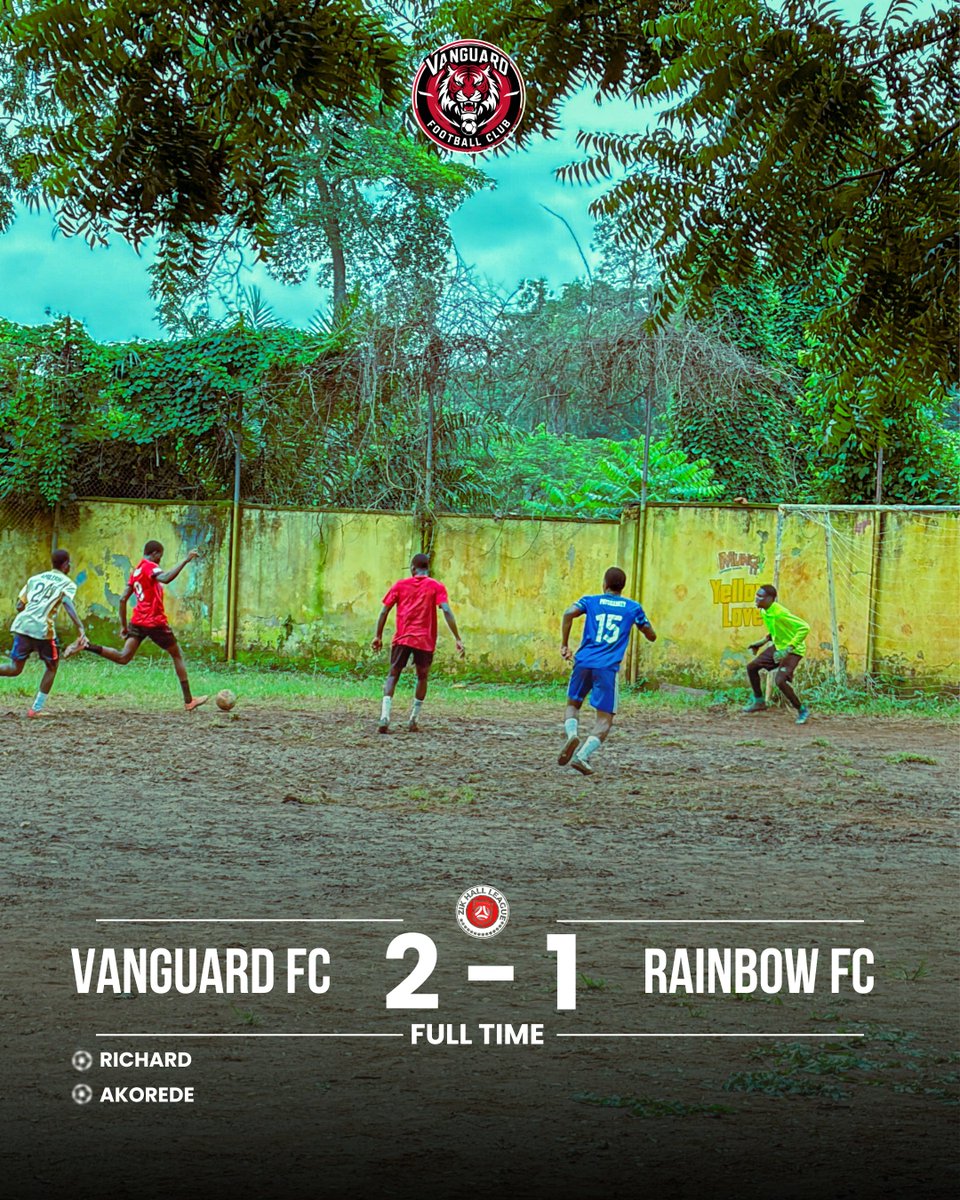the_vanguardfc's tweet photo. Winning is the only way we know, and we're fully dedicated to doing that.

Vanguard FC, leading the charge. 🔴🔥 https://t.co/bQjEbjkFZa