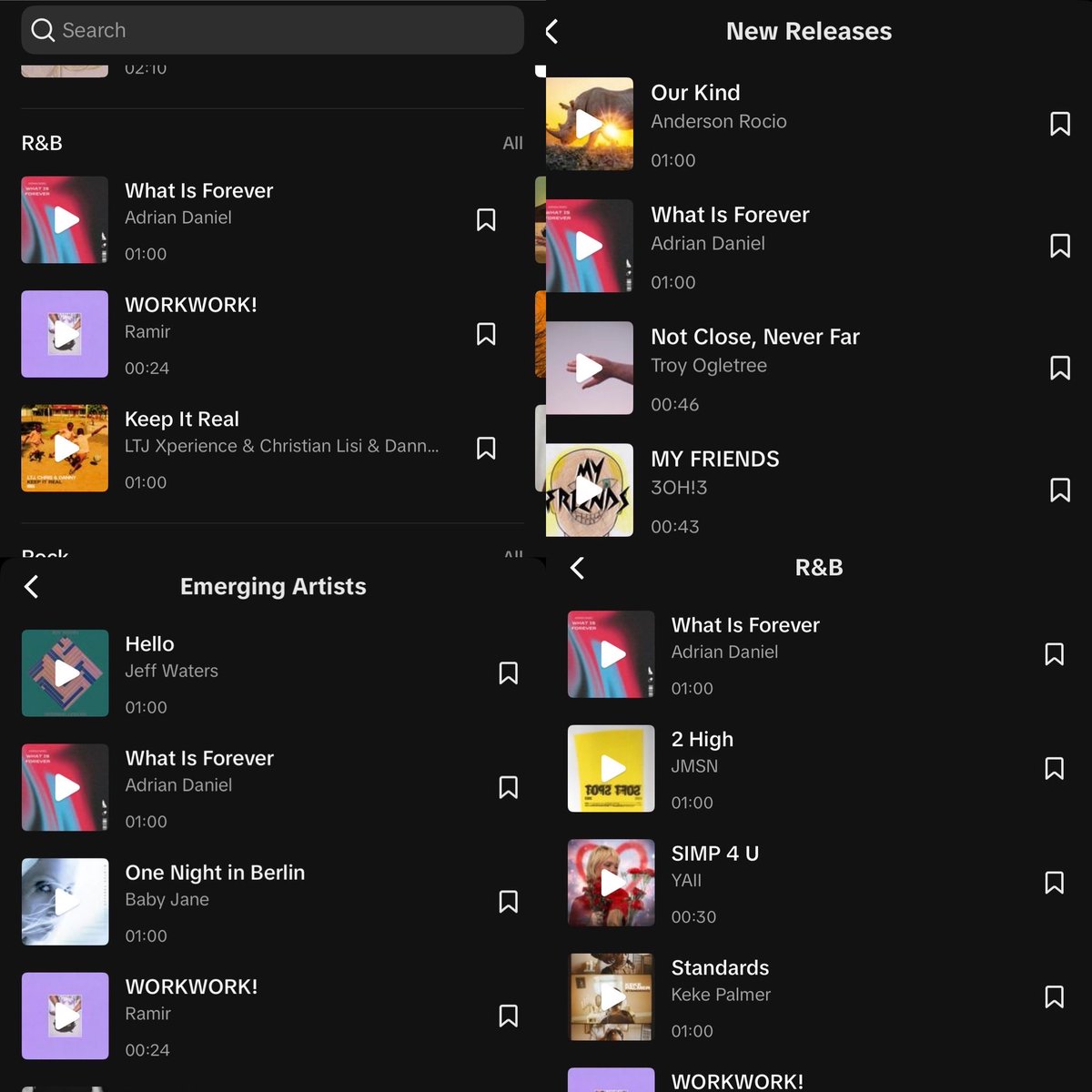 adriandanielBK's tweet photo. Thank you @tiktok_us for adding What is Forever to your R&amp;B, new releases and emerging list. https://t.co/S42xgEltML