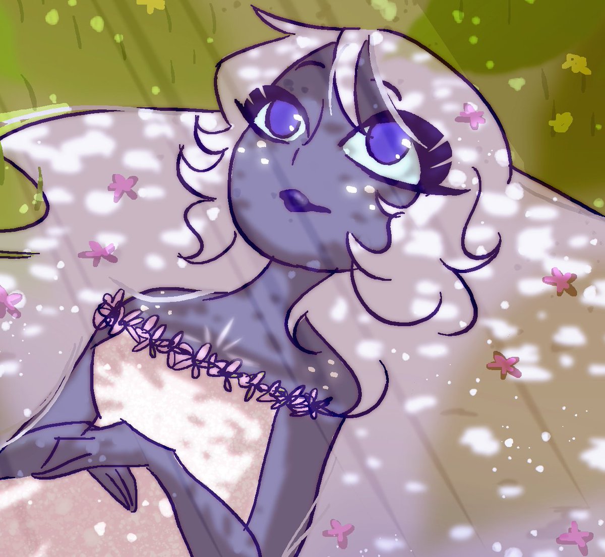 reblorange's tweet photo. Dreaming of a better place -  
#hazbinhotel #hazbinhotelemily https://t.co/Eyl5ruemS6