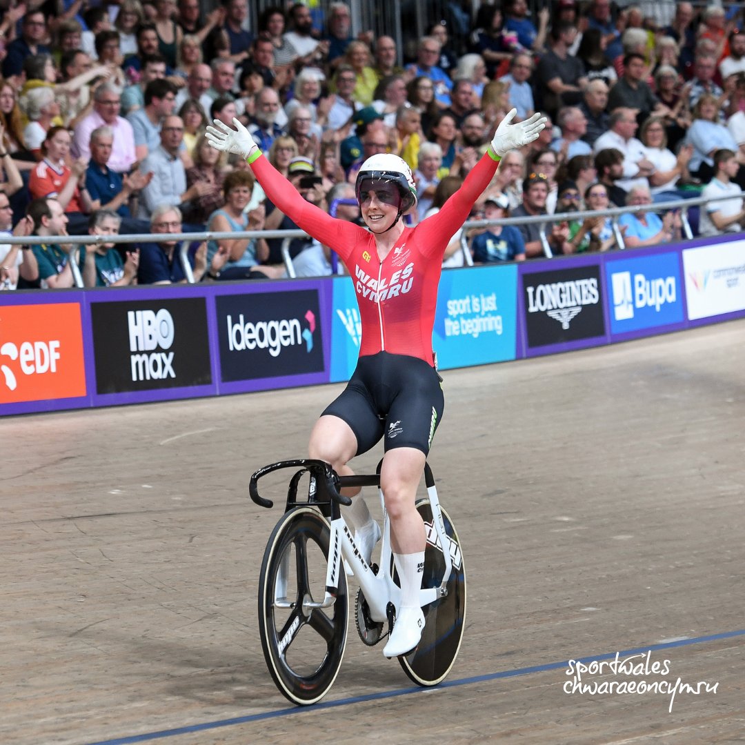 sportwales's tweet photo. Gold 🥇
Gold 🥇
Gold 🥇
Gold 🥇
Emma Finucane has completed a remarkable Commonwealth Games with her fourth gold medal, adding the Women's Keirin to an unforgettable week.

Congratulations, Emma!
📸 Team Wales
@BeicioCymru https://t.co/IT4Ce7nK99